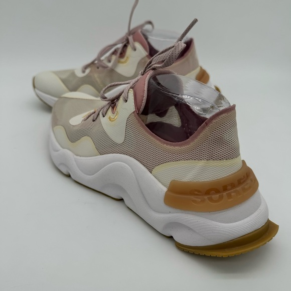 Sorel Kinetic RNEGD Cream/Pink Athletic Sneaker Size 8.5 - Picture 13 of 13
